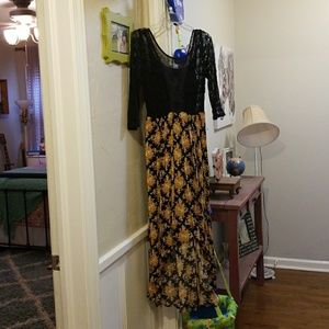 Lace high low free people dress